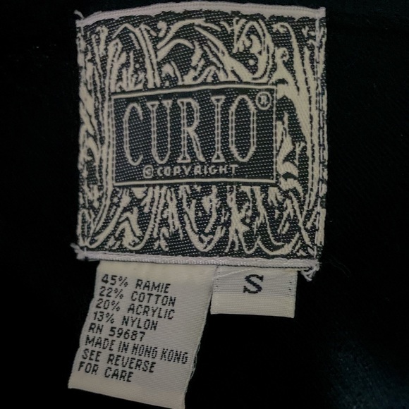 Anthro Style CURIO at Faena Bazaar Women's Lace Flared Boho Sleeve Wrap Sweater - Picture 14 of 14